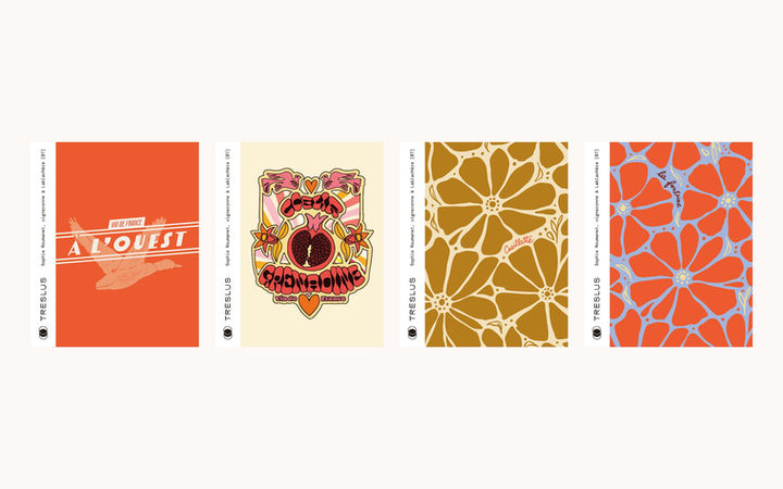 Packaging gamme étiquettes produits