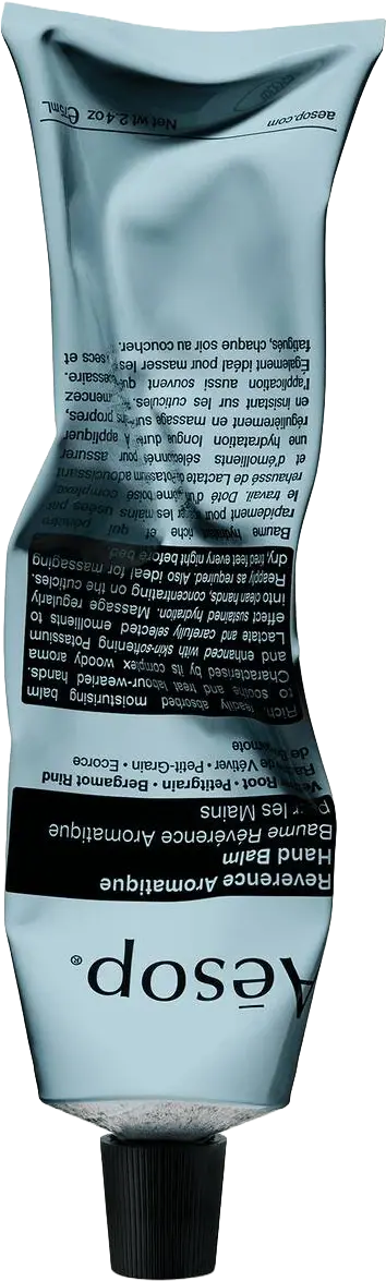 Packaging d'une crème pour les mains