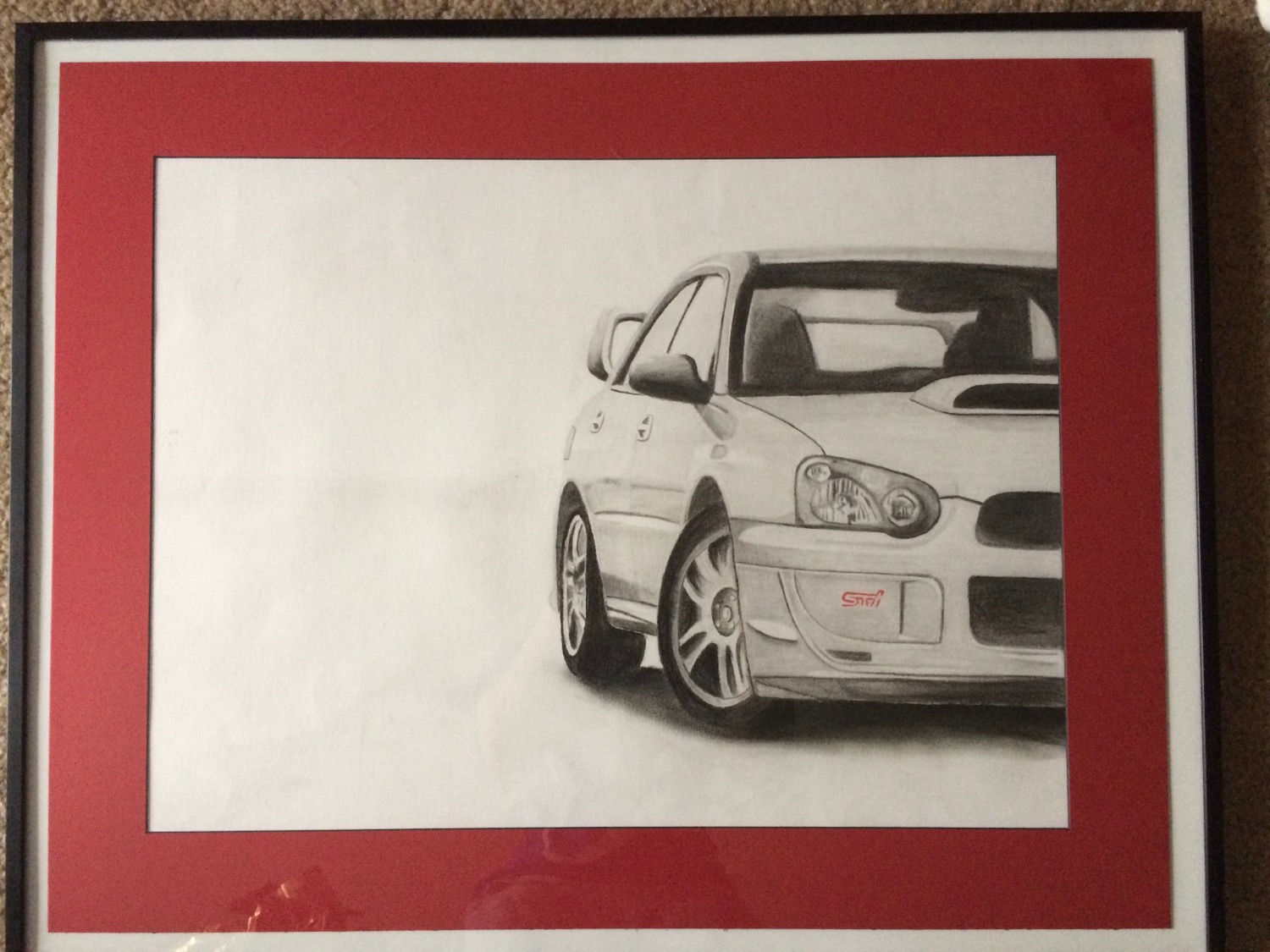 Custom Vehicle Pencil drawings