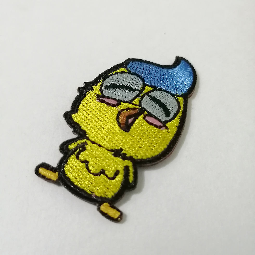 縮圖：刺繡布燙貼