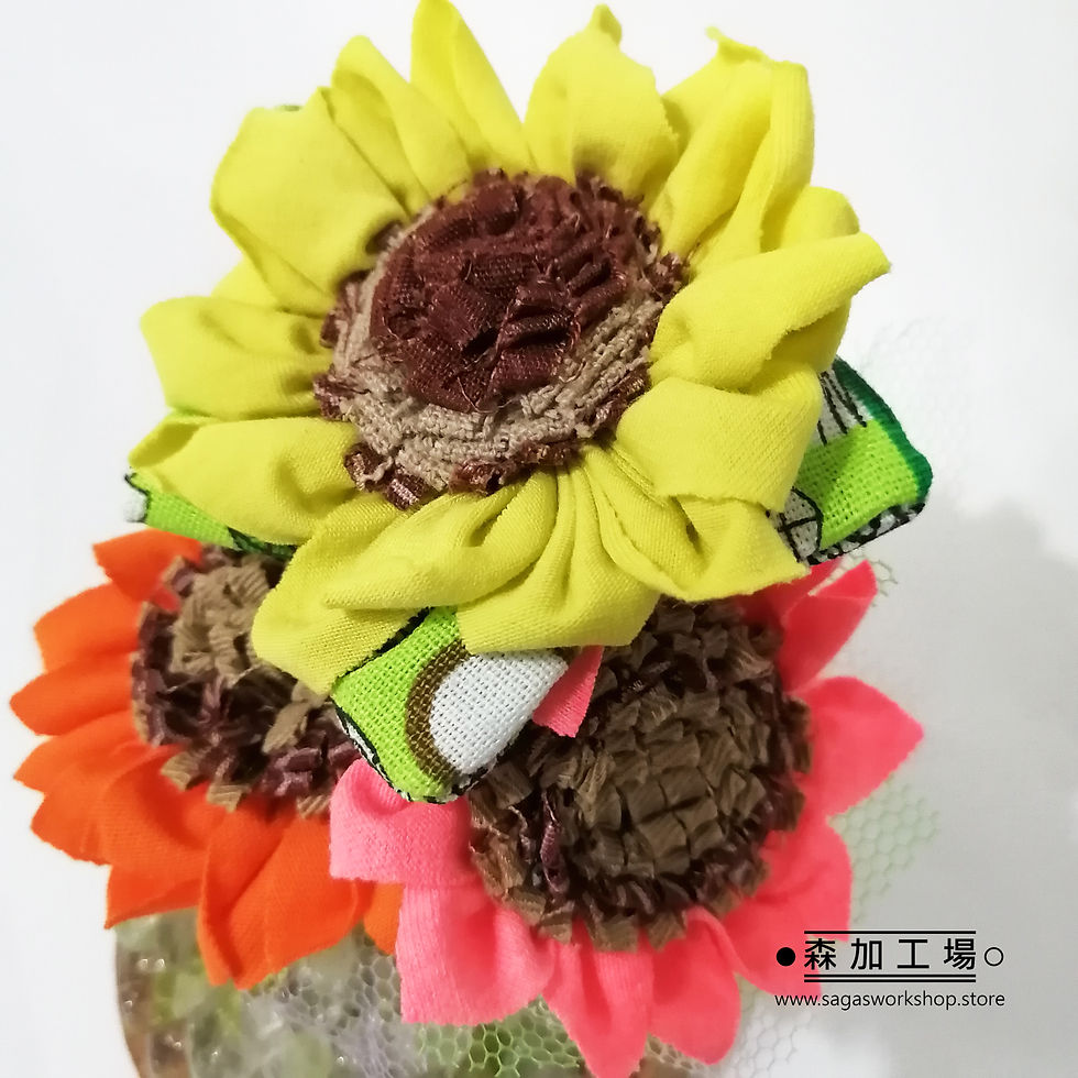 縮圖：布藝花擺設
