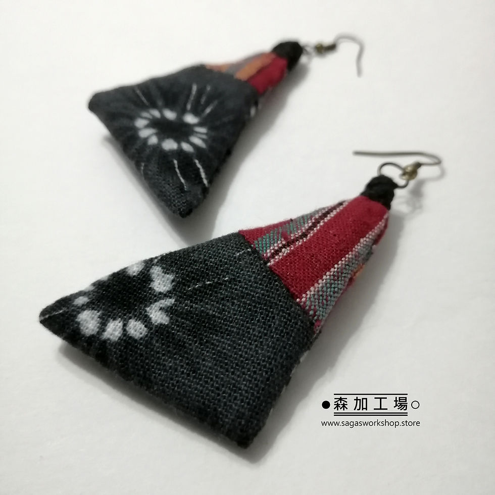 縮圖：布藝耳環