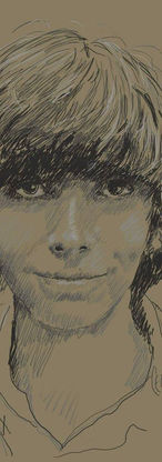 Santi. Boligrafoobra de Cecilia M Páez