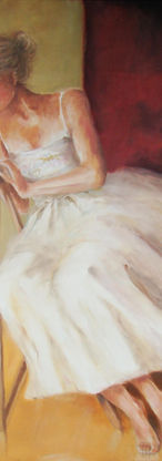 Oleo sobre lienzo de Cecilia María Páez F