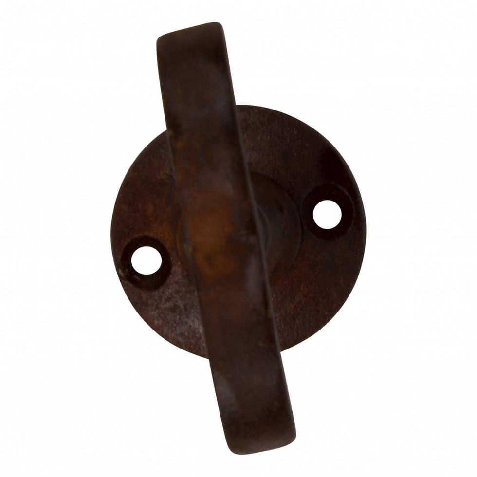 Thumbnail: Cast iron ceiling hook - rust