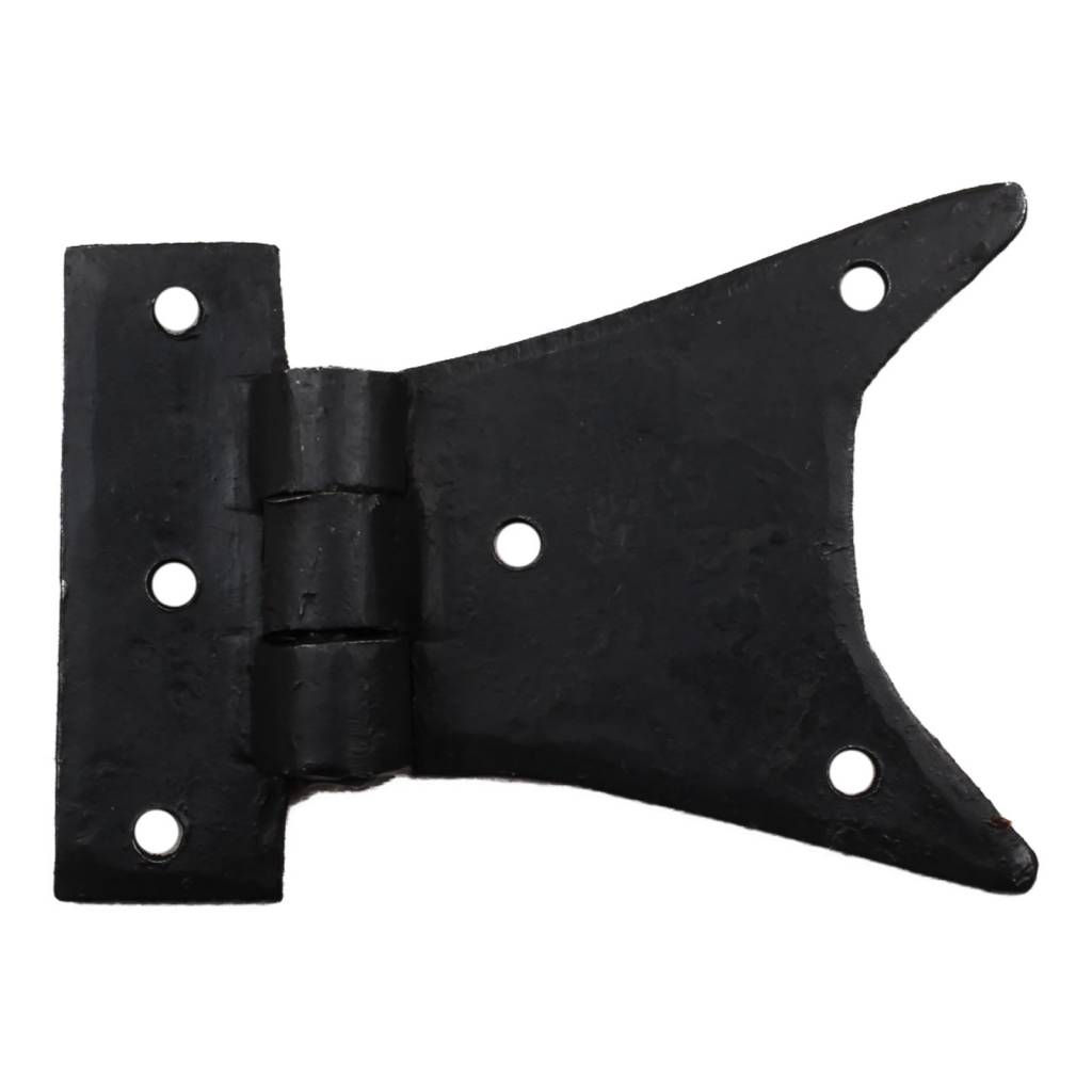 Wrought Iron Half Butterfly Hinge