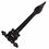 Thumbnail: Cast Iron Hinge Spear 265x123MM