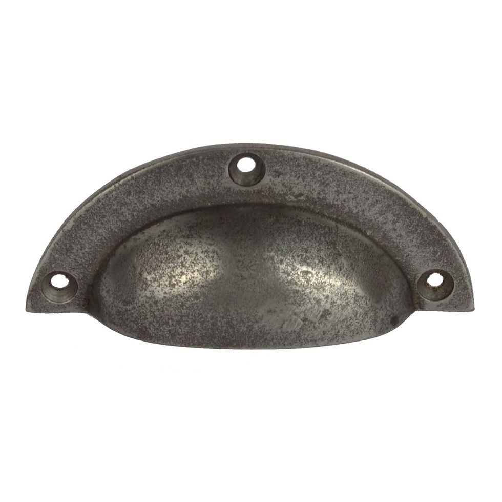 Miniature : Cast Iron Cup Handle KG0910 Pewter