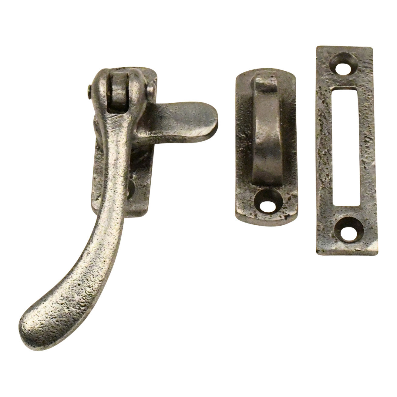 Cast Iron Window Handle Sphere - Pewter