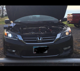 G8 COB LED Headlight Bulbs in 2012-2016 Honda Accord