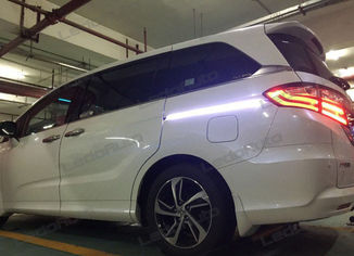 First Created LED Accent Light on Odyssey Two Side Sliding Door
