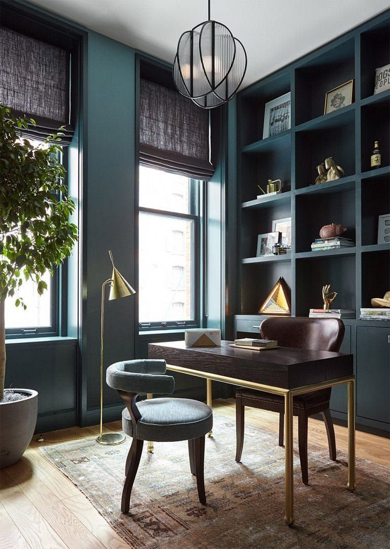 Are Dark Green Walls the New White Walls