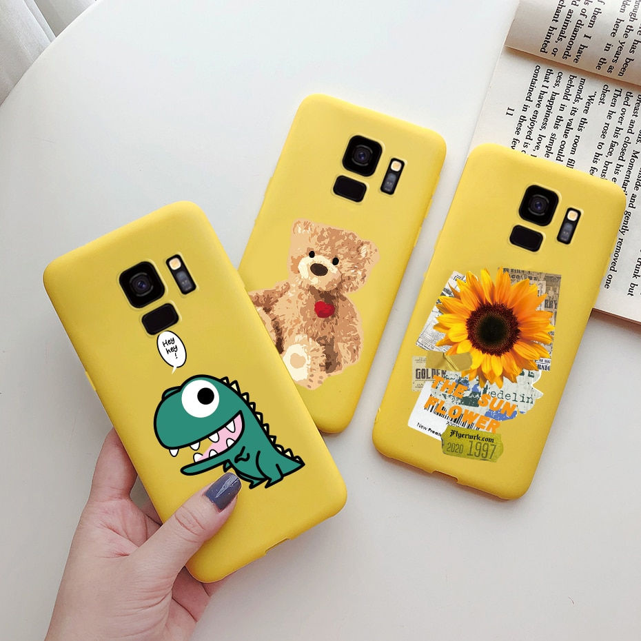 Thumbnail: Cover Samsung S9 S 9 Plus Case Soft Silicone Cute Bumper Protector