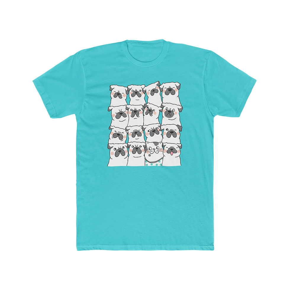 Miniaturbild: Men's One Bad Bi Cotton Crew Tee