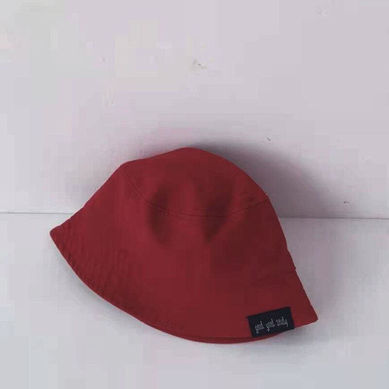 Thumbnail: Solid Color Cotton Baby Hats Spring Summer hat