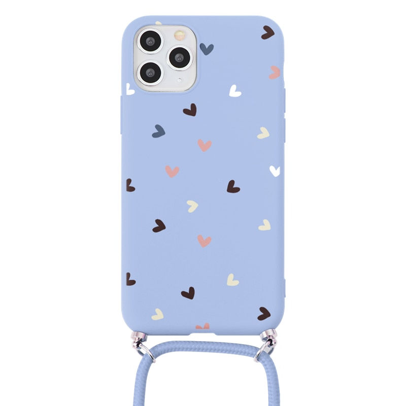 Thumbnail: Neck Rope Cord Candy TPU Cases 