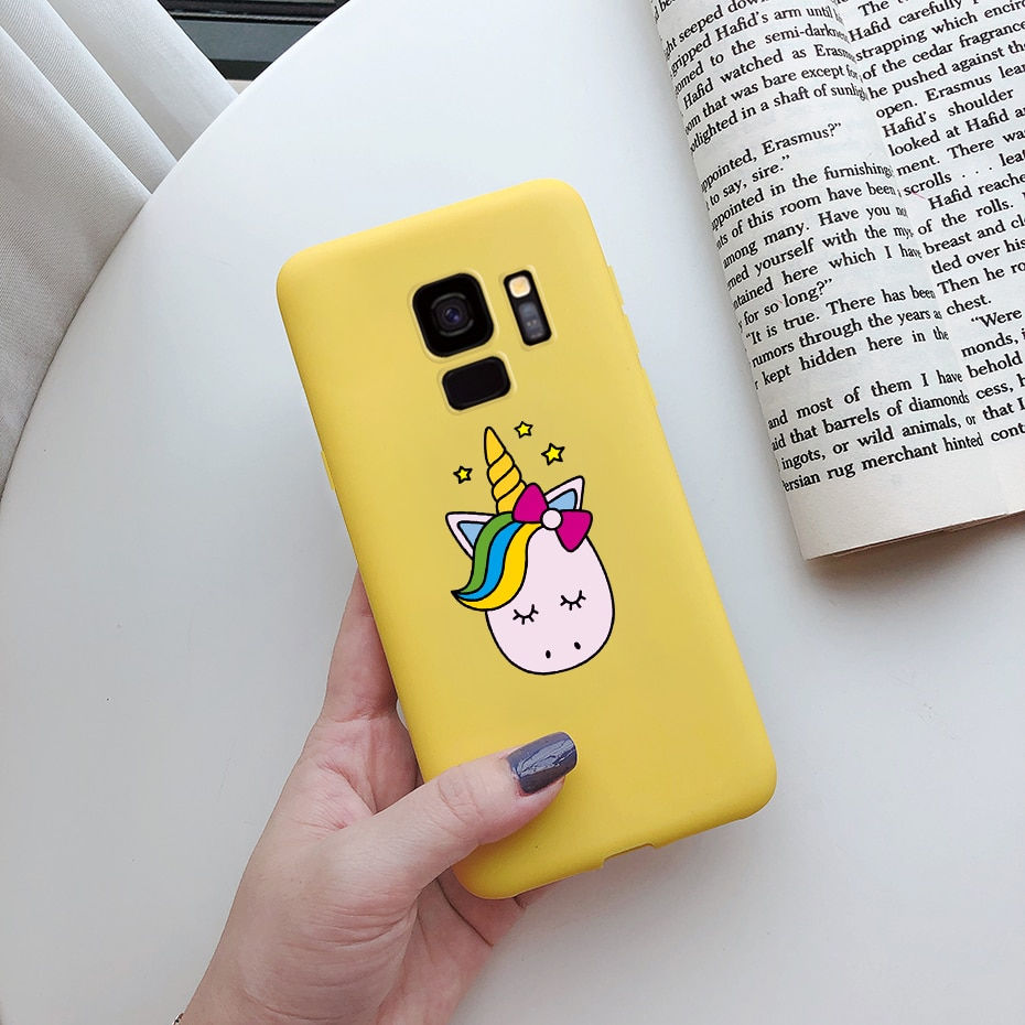 Thumbnail: Cover Samsung S9 S 9 Plus Case Soft Silicone Cute Bumper Protector