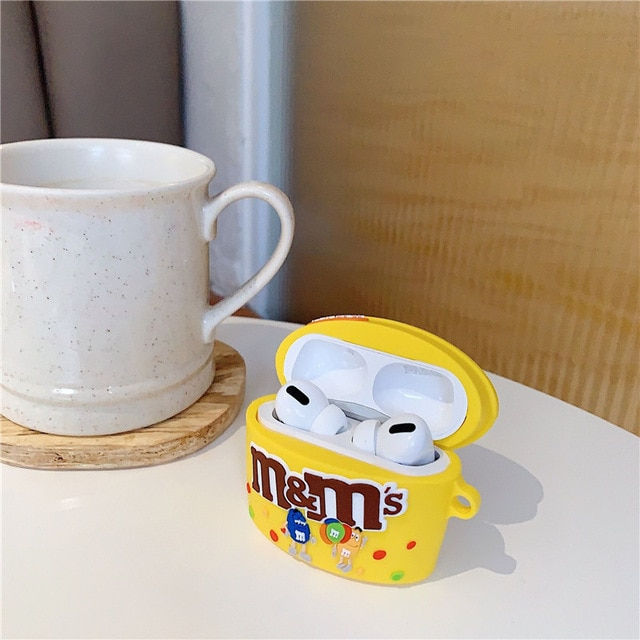 Thumbnail: For Apple Airpods case Cute Soft silicone Chocolate cookies for airpods 2 case