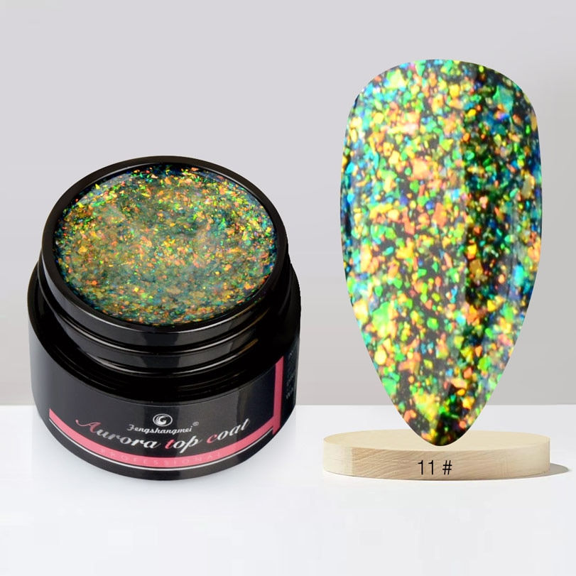 Thumbnail: Fengshangmei Hybrid/Aurora Gel Nail Polish Top Coat  