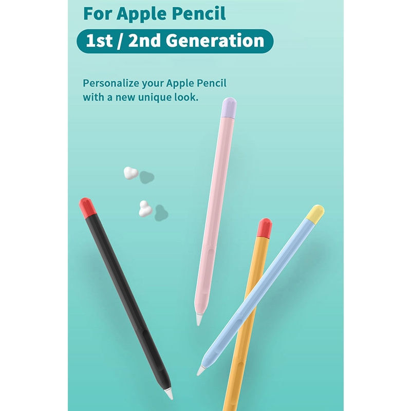 Thumbnail: Stylus Cover Silicone Pen Case For Apple Pencil 