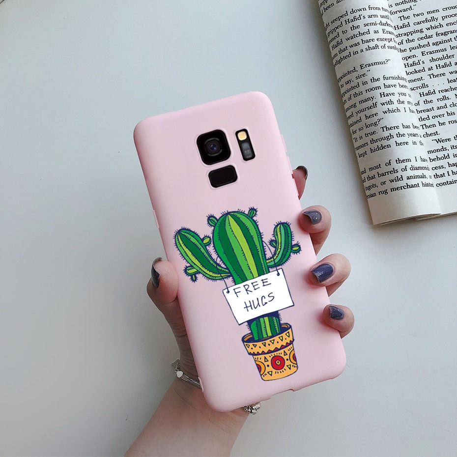 Thumbnail: Cover Samsung S9 S 9 Plus Case Soft Silicone Cute Bumper Protector
