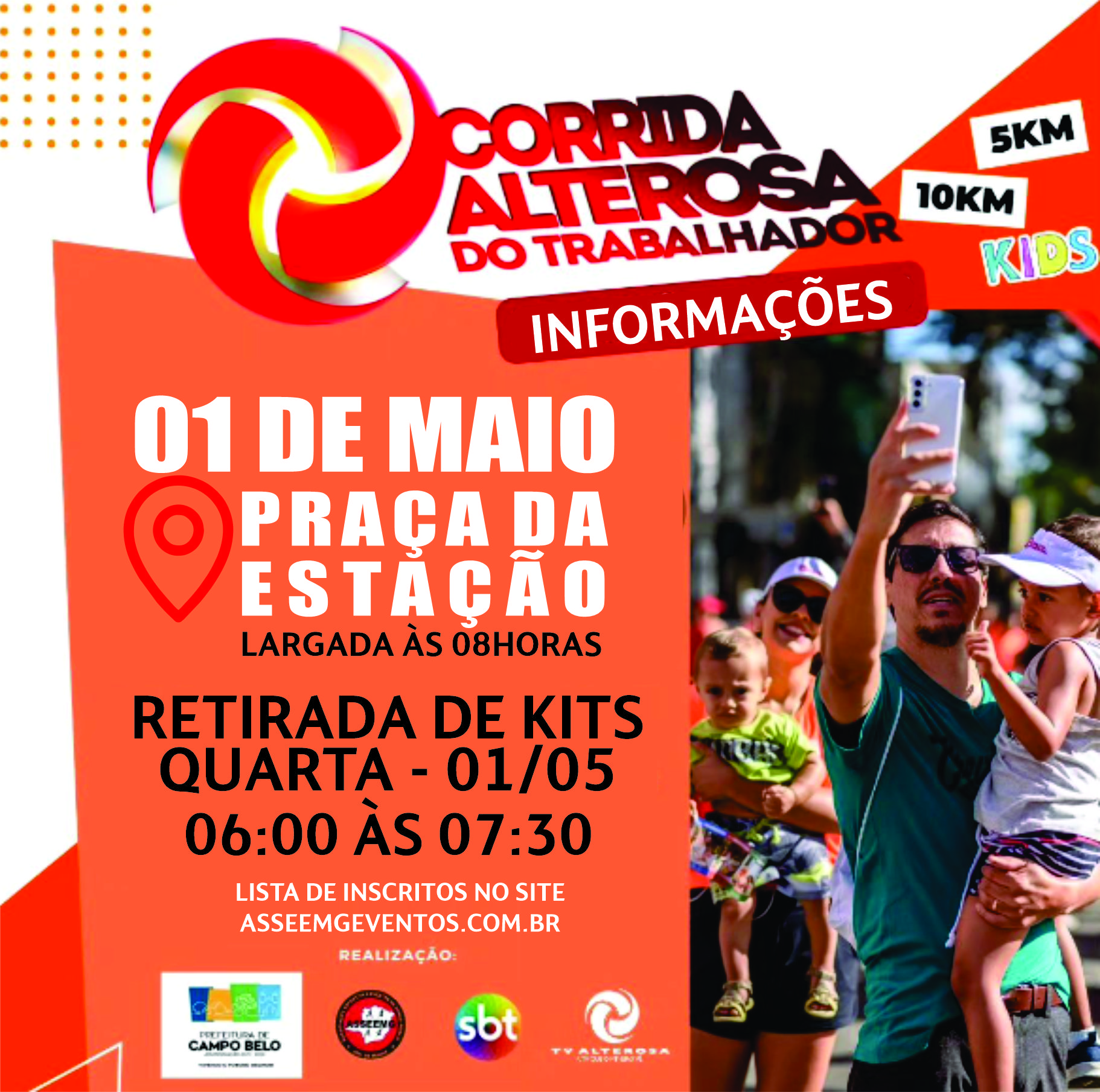 RESULTADOS - CORRIDA ALTEROSA DO TRABALHADOR