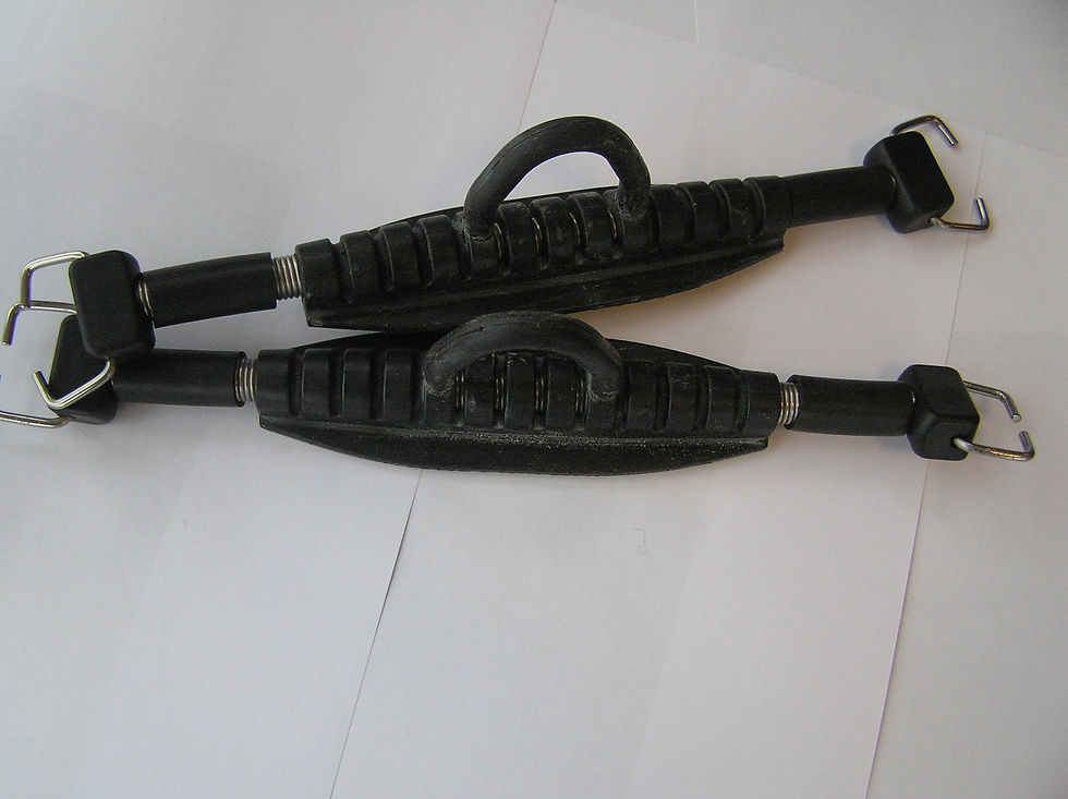 Thumbnail: A068-4 Finstrap with spring TEC dive fins