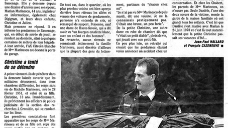 Une femme et sa fille assassinées à coups de couteau