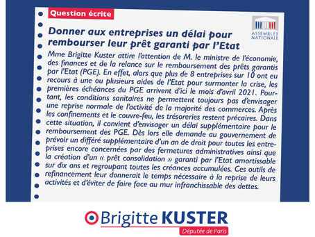 Soutien aux entreprises
