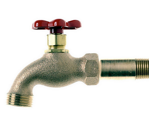 Grifo de agua sanitaria. Antiguo