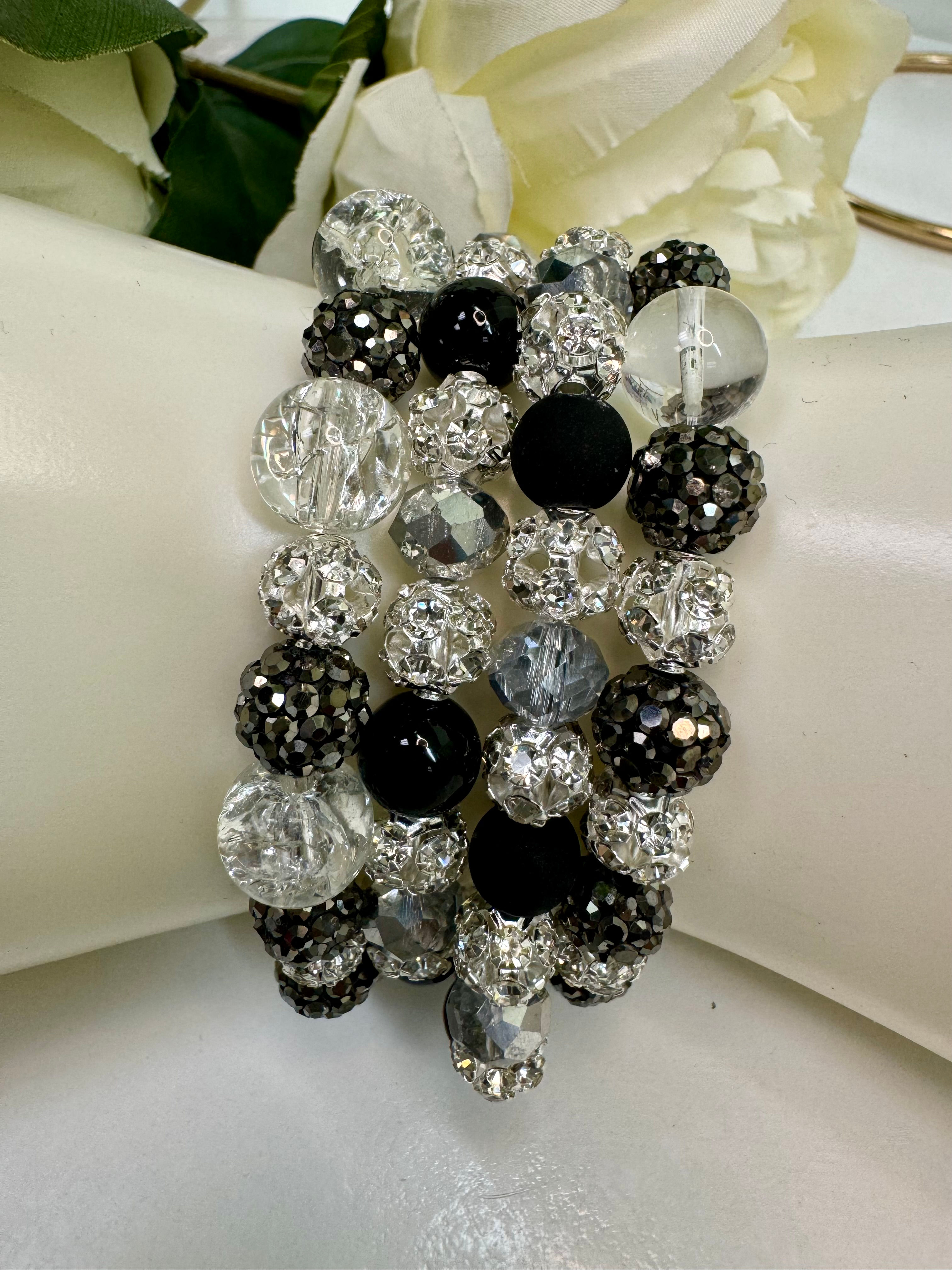 SILVER, GRAY AND BLACK