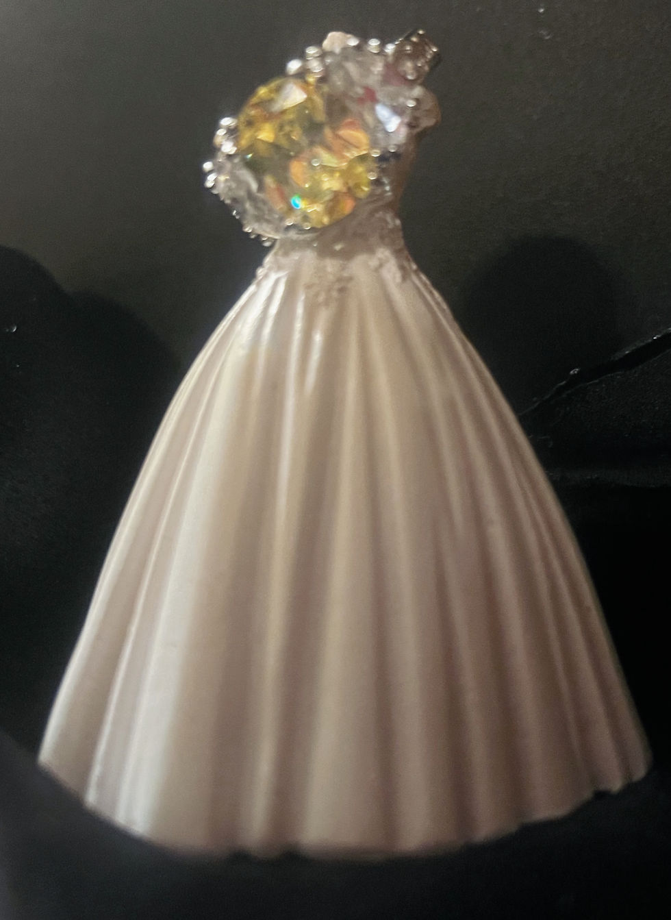 Thumbnail: Canary Yellow and Diamond Ring