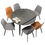 Thumbnail: Sintered stone round extendable table