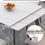 Thumbnail: Rectangle Extendable Sintered Stone Dining Table
