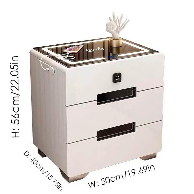 Thumbnail: Full-functioned Wood Smart Nightstand