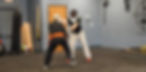 Black Belt test sparring