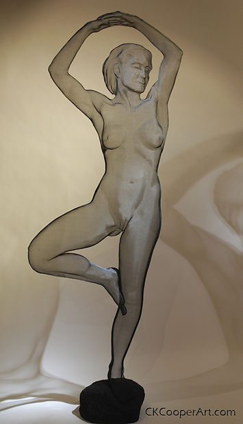 Life Sized nude by CKCooper and Randy Cooper