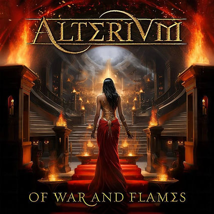 Alterium Of War And Flames Cover