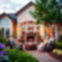 A content senior savors the serene beauty from a patio, highlighting the tranquility of residing in a wonderful assisted living facility