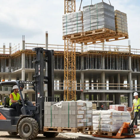 Paletlerle İnşaat Sektöründe Verimli Taşıma