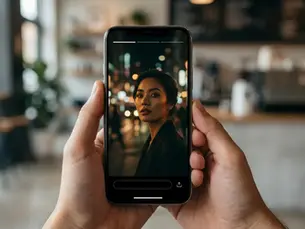 Akıllı telefonda izlenen sinematik short form video örneği ve marka hikayeciliği
