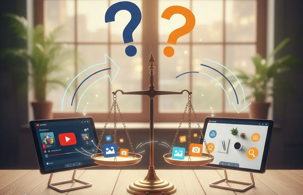 Video ve Görsel İçerik