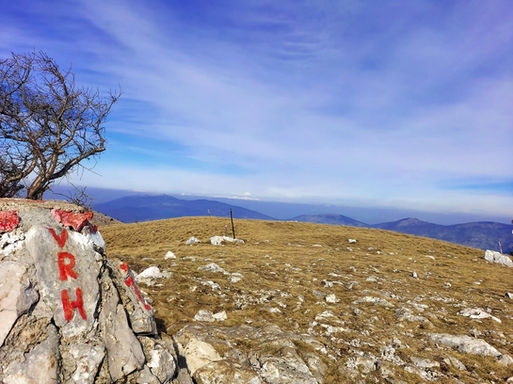 Hike zbevnica vrh peak cicarija
