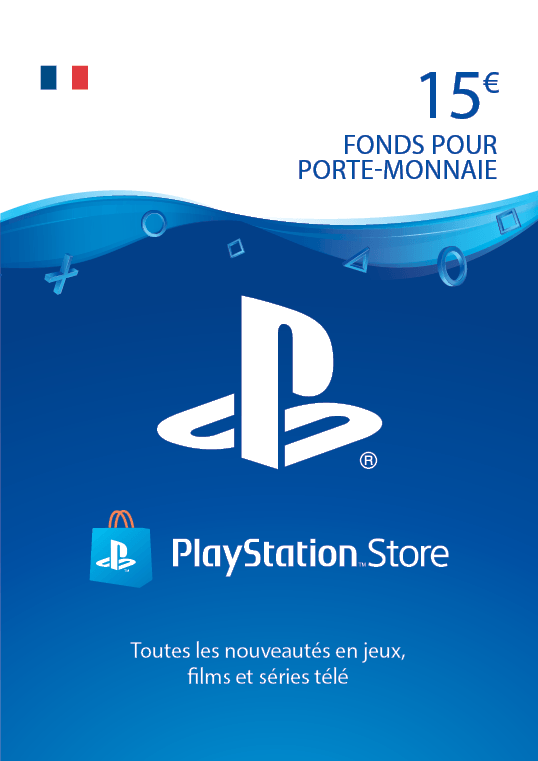 Carte PlayStation Store 15€