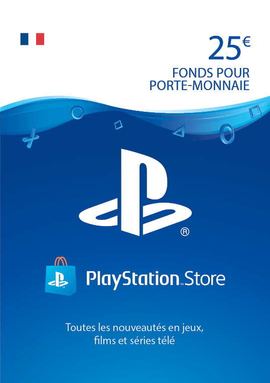 Carte PlayStation Store 25€