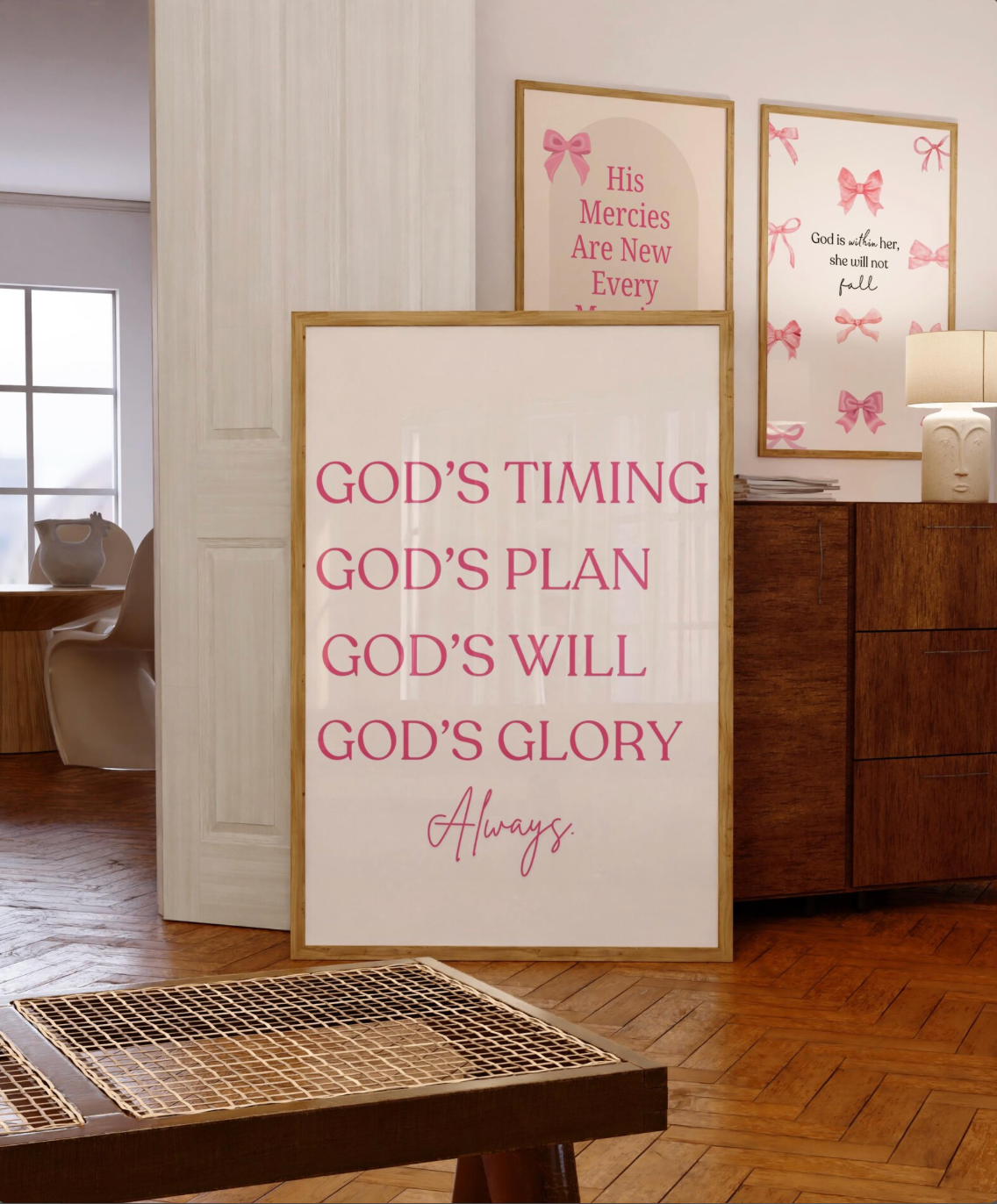 God's Timing, God's Plan, God's Will, God's Glory