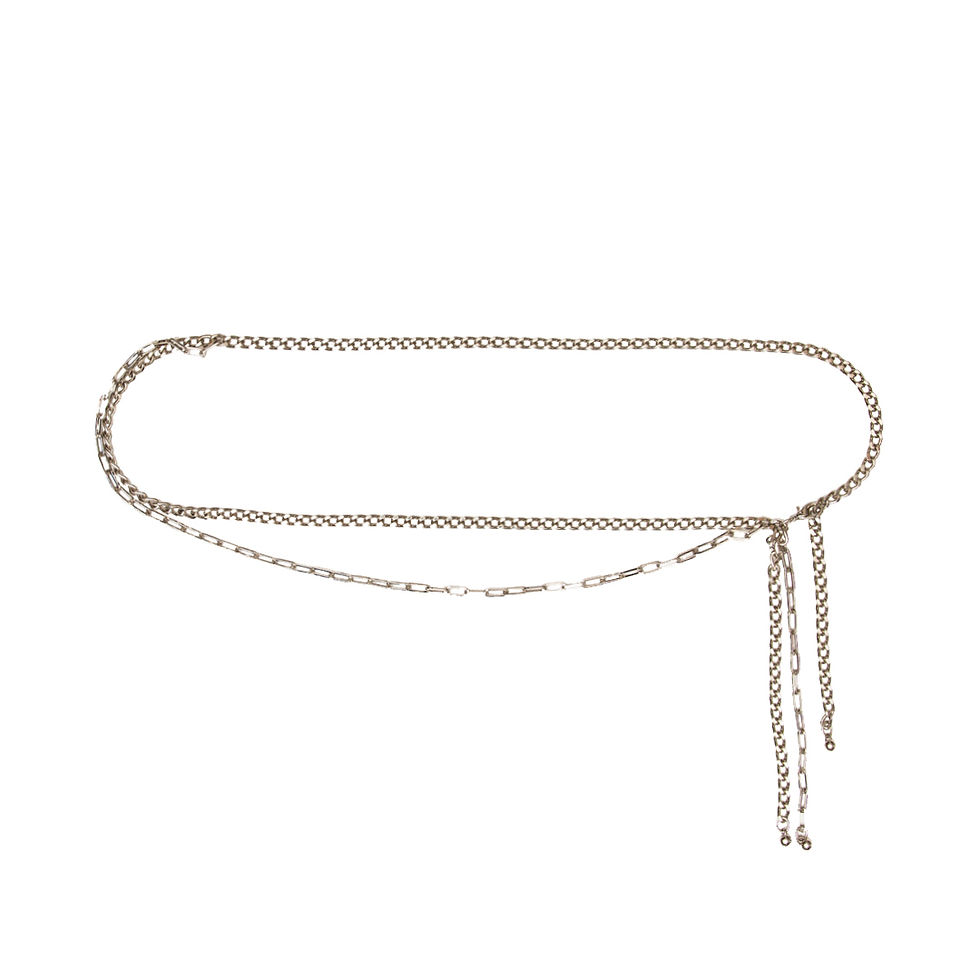 CINTO FRANJINHA PRATA