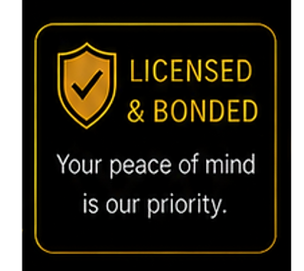 Licensed & Bonded Heading