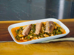 Swiss Chard and Cannellini Beans