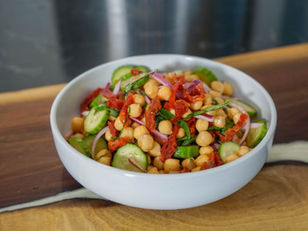 Chickpea and Sundried Tomato Salad